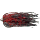 C&amp;H Lures King Buster Lure, 1/8 oz Head, Black/Red Mylar Skirt, 2.5 in, 3 Piece, CH-KB19