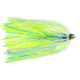 C&amp;H Lures King Buster Lure, 1/8 oz Head, Blue/Chartreuse/Silver Skirt, 2.5 in, 3 Piece, CH-KB28