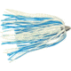 C&amp;H Lures King Buster Lure, 1/8 oz Head, Blue/White Skirt, 2.5 in, 3 Piece, CH-KB01