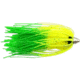 C&amp;H Lures King Buster Lure with 1/8 oz Head, Chartreuse/Green Firetail Skirt, 2.5 in, 3 Piece, CH-KB42