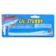 C&amp;H Lures Lil Stubby Chugger Lure, 5.5in/14 cm, Blue/Glow, CH-LSCH-44