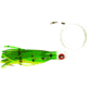 C&amp;H Lures Lil Stubby Mono Bait Rig, Bait Spring &amp; Pin 100LB Mono, 6 ft, 7/0 Hook, Green/Yelow Skirt, CH-LSBR04
