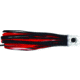 C&amp;H Lures Lil Stubby Trolling Lure, Flat Head 5.5in, Black/Red Skirt, CH-LS19