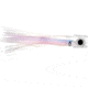 C&amp;H Lures Lil Stubby Trolling Lure, Rigged and Ready, 100LB Mono, 6 ft, 7/0 Hook, Oyster Mylar Skirt, CH-RRLS26