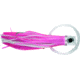 C&amp;H Lures Lil Stubby Trolling Lure, Rigged and Ready, 100LB Mono, 6 ft, 7/0 Hook, Pink/White Skirt, CH-RRLS13