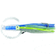 C&amp;H Lures Rattle Jet Trolling Lure Rigged &amp; Ready, 100LB Mono, 6 ft, 7/0 Hook, Blue/Silver Skirt, CH-RJ-02