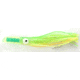 C&amp;H Lures Rattle Jet Trolling Lure Rigged &amp; Ready, 100LB Mono, 6 ft, 7/0 Hook, Green/Chartreuserse Skirt, CH-RJ-04