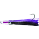 C&amp;H Lures Rattle Jet XL Trolling Lure Rigged &amp; Ready, 130LB Mono, 6 ft, 8/0 Hook, Black/Purple/Yellow Skirt, CH-RJX-08
