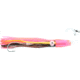 C&amp;H Lures Rattle Jet XL Trolling Lure Rigged &amp; Ready, 130LB Mono, 6 ft, 8/0 Hook, Pink/Black Skirt, CH-RJX-02