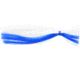 C&amp;H Lures Sea Witch Trolling Lure, 1.5 oz Head, White/Blue Skirt, CH-NSW03-1.5