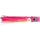 C&amp;H Lures Stubby Bubbler Bait Rig, Bait Spring &amp; Pin 100LB Mono, 6 ft, 7/0 Hook, Pink/White/Mylar Skirt, CH-SBBBR08