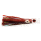 C&amp;H Lures Stubby Bubbler Trolling Lure, 5.5in, Black/Red/Pearl Skirt, CH-SBB10