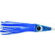 C&amp;H Lures Tuna Tango Trolling Lure, 49.6 g Head, 5.75in/14.6 cm, 1.75oz, Blue/White Skirt, CH-TT01