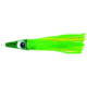 C&amp;H Lures Tuna Tango Trolling Lure, 49.6 g Head, 5.75in/14.6 cm, 1.75oz, Green/Yellow Skirt, CH-TT04