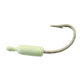 Calcutta Crusher Jighead 1/16 oz,s Sz 2 J-Hook, Glow, 5/Pack, BR100-02GW