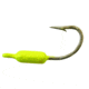 Calcutta Crusher Jighead, 1/32 oz, Sz 4 J-Hook Yellow/Chartreuse, 5/Pack, BR100-01 YC