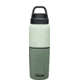 CamelBak MultiBev Insulated Stainless Steel Bottle/Cup, Moss/Mint, 17oz/12oz, 2412301051