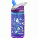 CamelBak eddy Kids Insulated Water Bottle-Purple Flowers
