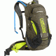 CamelBak Mule LR Backpack 15, Burnt Olive/Lime Punch, One Size, 1112304000
