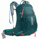 CamelBak Sundowner LR 22 Outdoor Women's Hydration Backpack, Deep Teal/Hot Coral