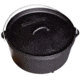 Camp Chef 10 Cast Iron Classic Deep Dutch Oven, 5 Qt, Black, SDO10D