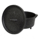 Camp Chef 10 Cast Iron Classic Deep Dutch Oven, 5 Qt, Black, SDO10D