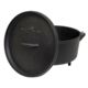 Camp Chef 10in Cast Iron Classic Deep Dutch Oven, 5 Qt., Black, SDO10D