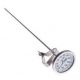 Camp Chef 12in Thermometer, Silver/White, DFT12