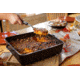 Camp Chef 13 Cast Iron Square Dutch Oven, 8 Qt, Black, DO13S