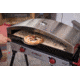 Camp Chef 14X32 Italia Artisan Outdoor Pizza Oven Accessory, Silver, PZ60