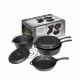 Camp Chef 6-piece Cast Iron Set, Black, CBOX6