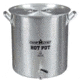 Camp Chef Aluminum Hot Water Pot, 32-quart, Black/Stainless, HWP32A