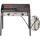 Camp Chef Expedition 2X Stove, 2 x 30000 BTU/hr Burners, Stainless/Black, YK60LWC12