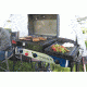 Camp Chef Expedition 3X Triple Buner Stove W/Griddle, Detachable Legs, Windscreen Sg60, White/Blue/Black, TB90LWG