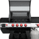 Camp Chef Gas Train and Sidekick for Apex Pellet Grill, 24 in, Stainless Steel/ Black, PG24HGGT