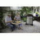 Camp Chef Italia Artisan Outdoor Pizza Oven, White/Black PZ90