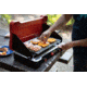 Camp Chef Mountain Series Everest 2X High Output Two-Burner Cooking System, Black/Red, MSHPX