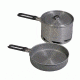 Camp Chef Mountain Series Stryker Pot &amp; Pan Set, Silver MSP6