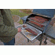 Camp Chef Pellet Grill &amp; Smoker Collapsible Front Shelf, 21.8 L x 11.2 W, Silver, PGSHELF