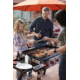 Camp Chef Portable Flat Top Grill, Black/Stainless, FTG600P