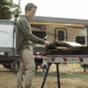 Camp Chef Pro 90X - 3 Burner Stove, Black and Red, PRO90X