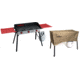 Camp Chef Pro 90X - 3 Burner Stove, Black and Red, with Tan Patio Cover, PC42
