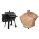 Camp Chef SmokePro SG 24 Wi-Fi Pellet Grill, Black, with Tan Patio Cover, PCPG24L