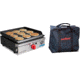 Camp Chef VersaTop Grill, 15000 BTU/hr Burner, Black/Stainless, with Black Carry Bag, CBFTG250