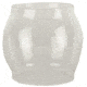 Campingaz Bulged Lantern Globe, Fits Coleman Fueled Lantern Model 214, Clear, Small R690B051