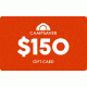 CampSaver 150 Dollar Email Gift Certificate, CS-Gift-Cert-150