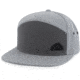 CampSaver 3D Embroidered 7 Panel Strapback - Unisex, Heather Grey/Charcoal, One size, CSLogoHat-50-I572HGRCHA-3D