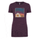 CampSaver Anniversary T-Shirt - Womens, Plum/Arches Logo, Extra Small, CS Logo-Tee-W-PLUM/ANN-XS
