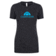 CampSaver Logo T-Shirt - Women's, Charcoal Heather/Teal Logo, Small, CVC 6610-CCHE-S