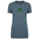 CampSaver Logo T-Shirt - Women's, Indigo/Forest Green Logo, Large, CVC 6610-IND-L